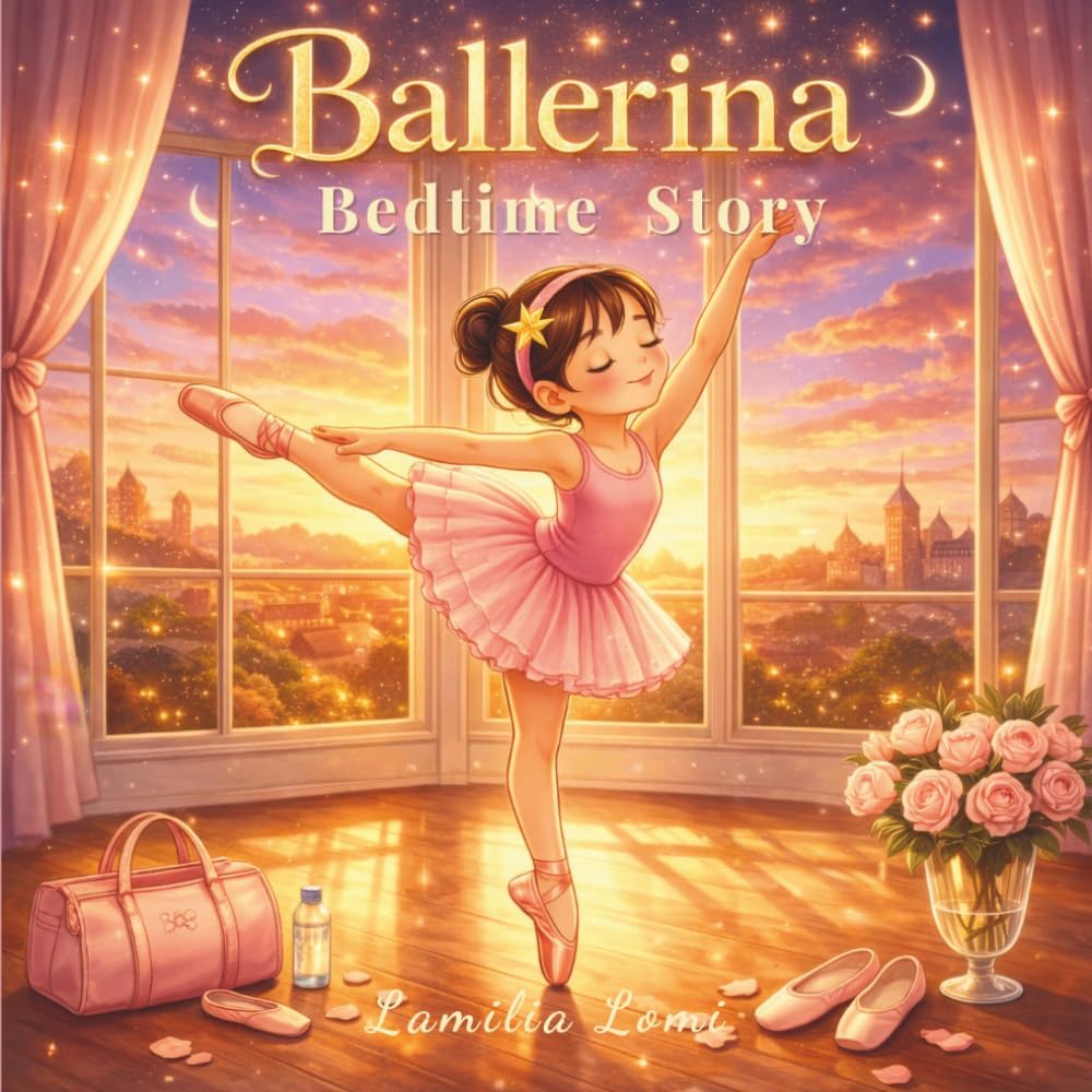 Ballerina Bedtime Story: An Inspirational Ballet Picture Book for Kids Ages 3–8 About Courage, Dreams, and Believing in Yourself by Lamilia Lomi