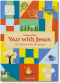 A Beautiful Year with Jesus (SC): The Daily Devotional For 365 Days in the Bible | Bible Study Guide for Spiritual Growth by Alabaster Co.