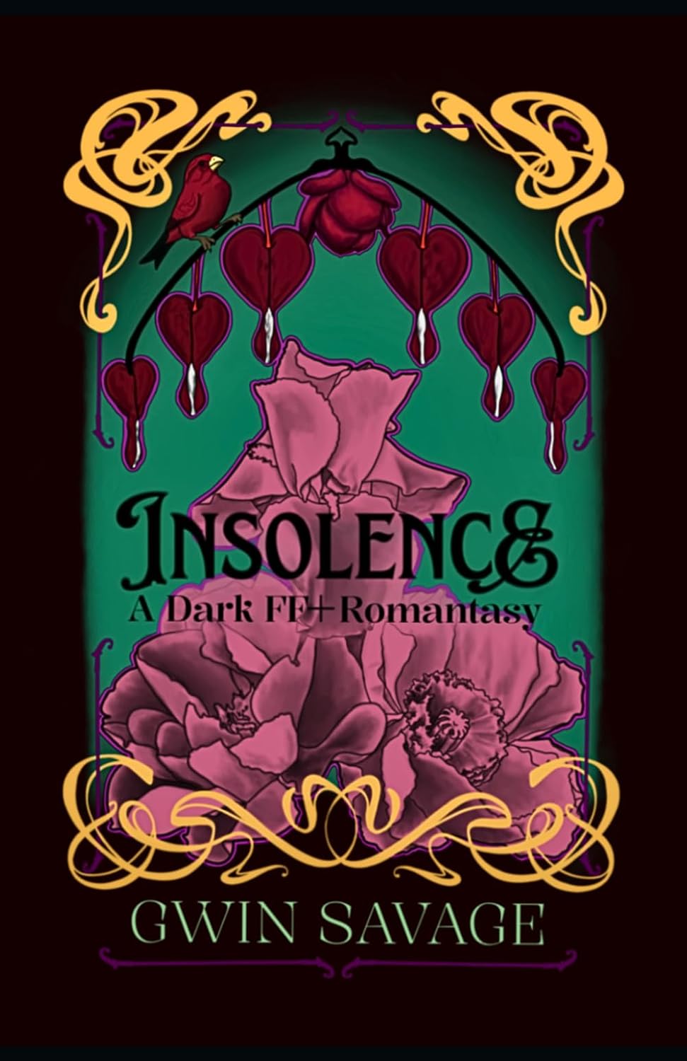 Insolence: A Dark FF+ Romantasy (Eisha's Hidden Codices) by Gwin Savage