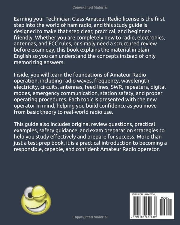 Technician Class Amateur Radio License Study Guide 2026-2030 by Gabriel A Chavez