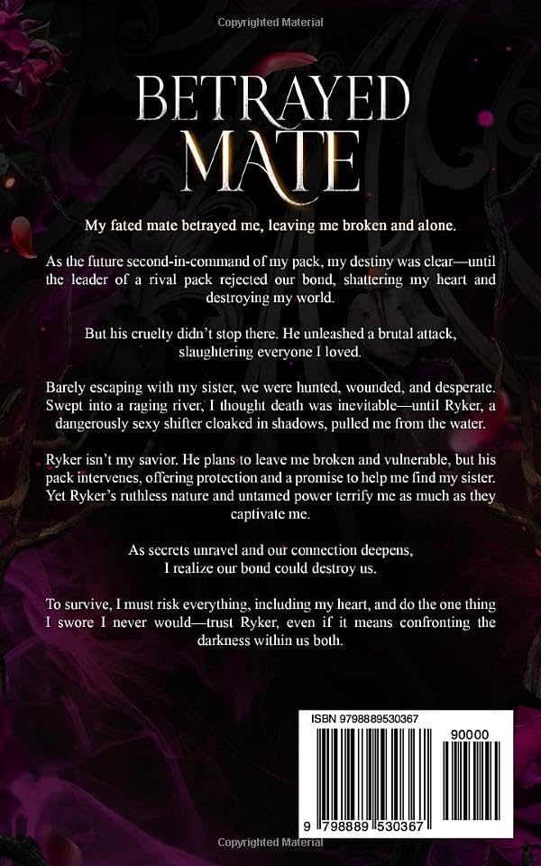 Betrayed Mate (Rejected Fate Trilogy) by Jen L. Grey