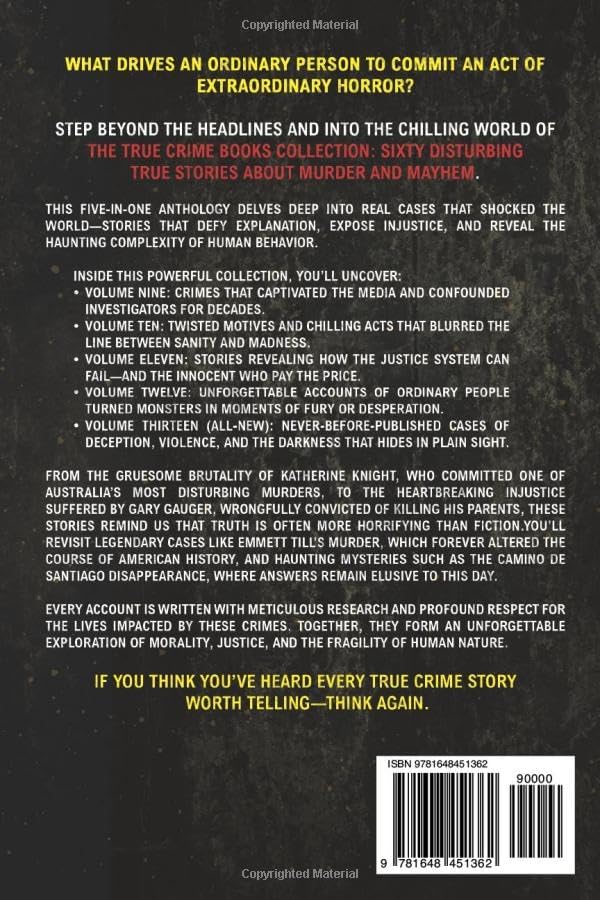 The True Crime Books Collection: 60 Disturbing True Stories About Murder And Mayhem (5-in-1 Book) by Jack Rosewood