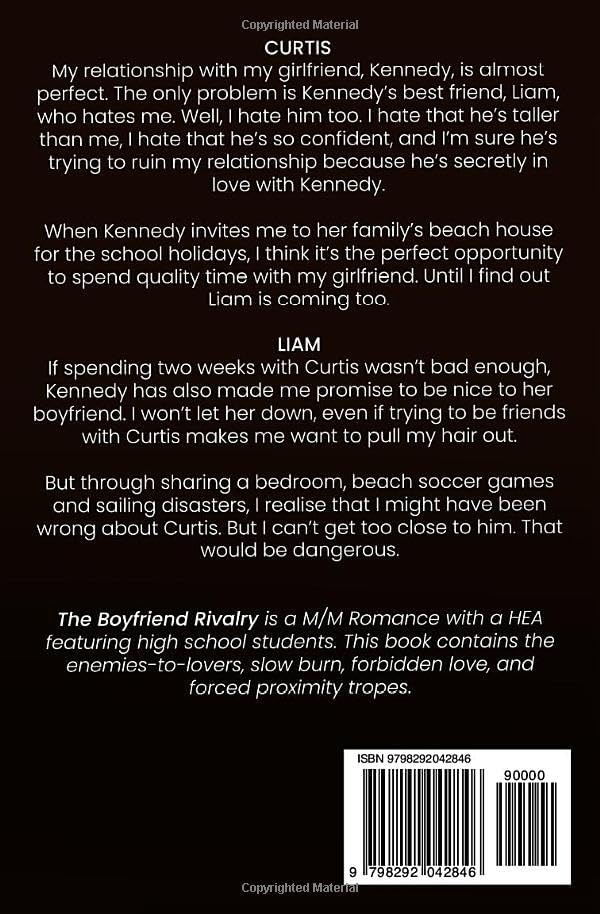 The Boyfriend Rivalry: An MM Enemies to Lovers High School Romance (Easton Grammar #1) by Milana Spencer