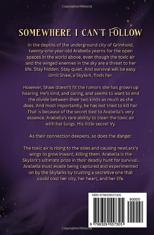 Somewhere I Can't Follow: a dark romantasy by Nicolette Beebe
