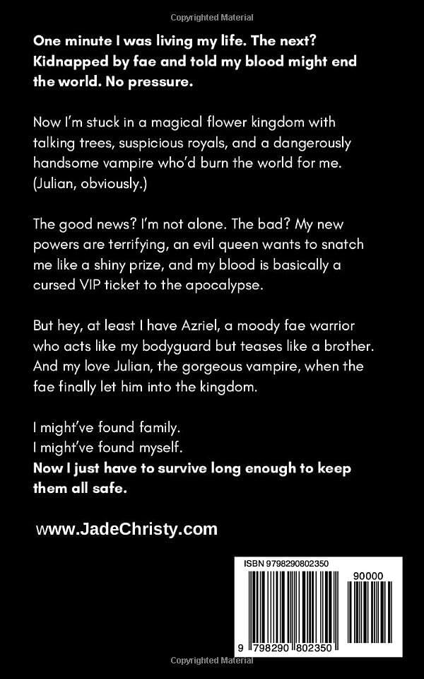 Blood, Power & Lies: A Modern Urban Vampire-Fae Romantasy (The Immortal's Lie Series) by Jade Christy