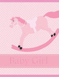 Baby Girl: A Cherry Bloom Baby Shower Book (A Cherry Bloom Baby Book) by Donna Coker