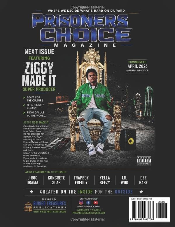 Prisoners Choice Magazine: Issue 001 by Karrier Jones