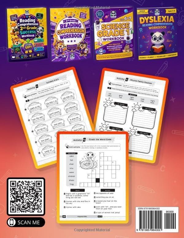 Dysgraphia Writing Practice Workbook for Kids Ages 8-10: Daily Writing Toolkit for Handwriting, Phonics & Spelling | Fun Homeschool, Classroom, ... for Dyslexia, Dysgraphia & Dyscalculia) by Polymath Panda