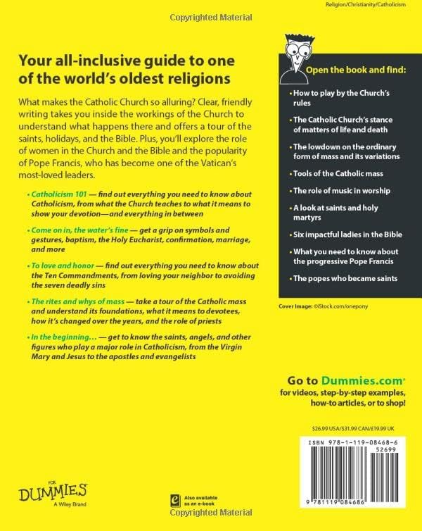 Catholicism All-In-One For Dummies by Consumer Dummies Consumer Dummies
