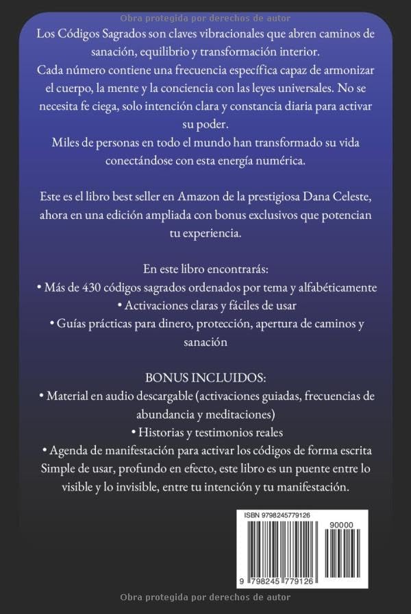 Códigos Sagrados de Agesta: Números que curan, transforman y abren portales de luz (Spanish Edition) by Dana Celeste