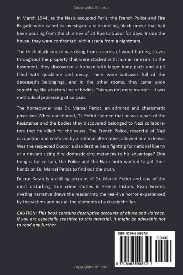 Doctor Satan: A Despicable True Story of Hope, Exploitation, Greed and Murder (True Crime) by Ryan Green