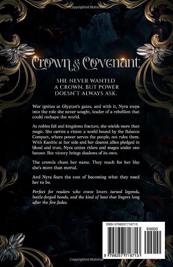 Crown & Covenant: An Epic Fantasy Romance Book in a World Filled with Magic and Beasts (Empire of Claw & Ember) by S. R. Wren