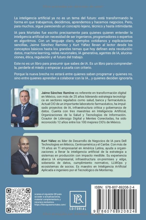 Inteligencia Artificial para Mortales (Editorial PER) (Spanish Edition) by Jaime Sánchez
