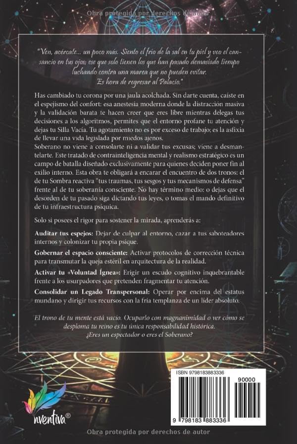 SOBERANO: Manual de mando: Psicología, alta estrategia y el arte del autogobierno interior (liderazgo, éxito, control mental e inteligencia emocional aplicada). (Spanish Edition) by Miguel Velasco