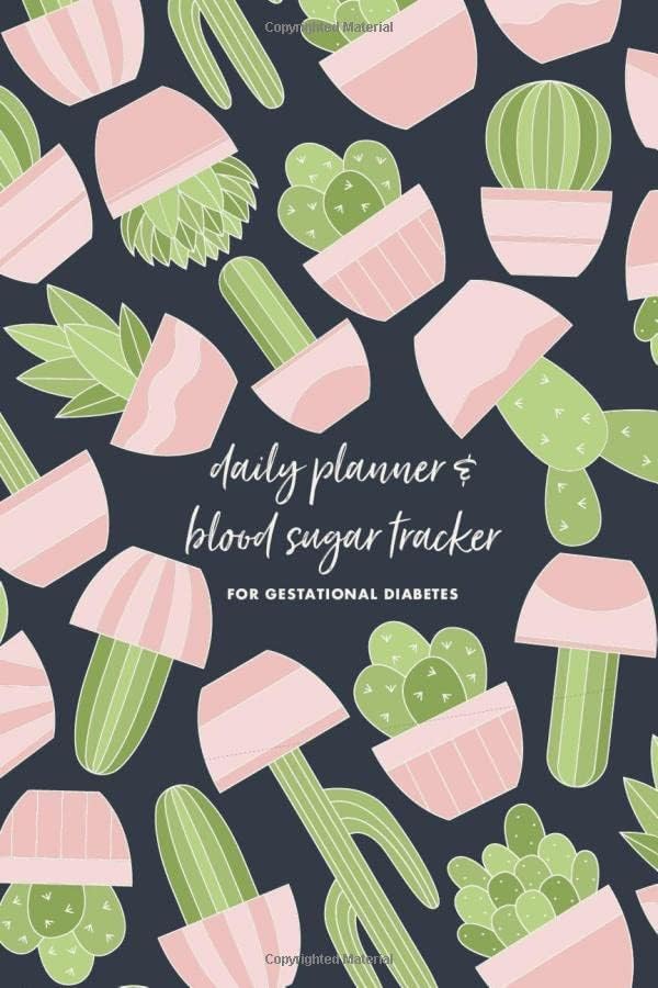Daily Planner & Blood Sugar Tracker for Gestational Diabetes: 90-Day Pregnancy Glucose Monitoring Logbook with Mood Tracker, Water & Food Log, and Hourly Schedule by Banana River Press