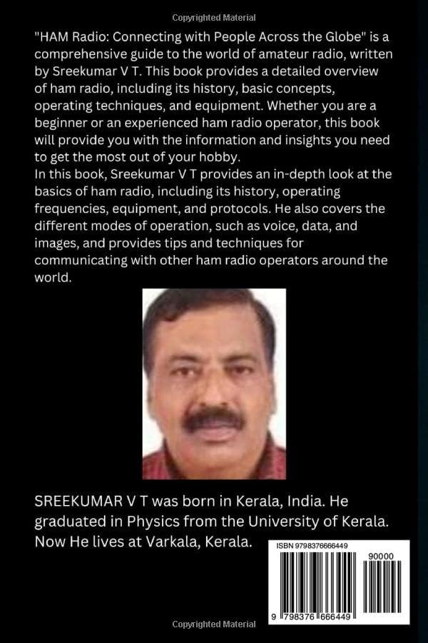 HAM Radio: Connecting with People Across the Globe by SREEKUMAR V T