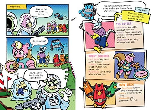 Max Meow Book 3: Pugs from Planet X: (A Graphic Novel) by John Gallagher