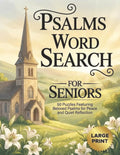 Psalms Large Print Word Search For Seniors | 50 Puzzles Featuring Beloved Psalms for Peace and Quiet Reflection: Christian Hymns Puzzles Book Gift For Seniors, Big Font, Cognitive Games For Adults by Annie Field