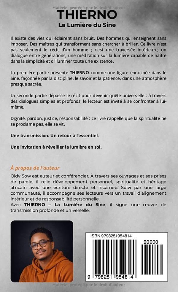 THIERNO, La Lumière du Sine.: Un voyage intérieur à travers la sagesse du maître (French Edition) by Oldy SOW