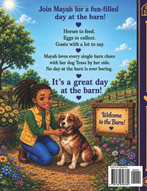 Mayah: A Day at the Barn by Tonya J McMannen