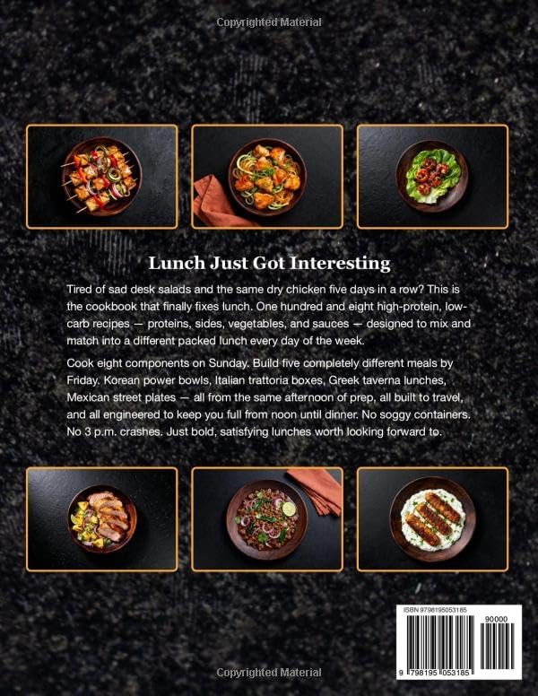 Low Carb High Protein Meal Prep Cookbook for Beginners: Simple High-Protein Low-Carb Recipes for Weight Loss, Muscle Gain, and Effortless Weekly Meal Planning (Weekday Lunch Meal Prep) by Kevin Wagonfoot