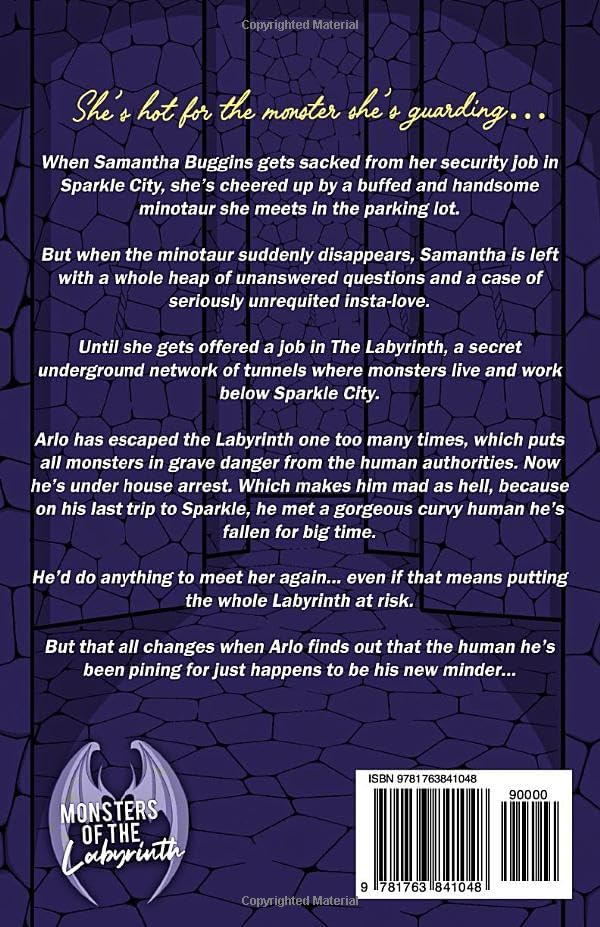 Minding The Minotaur: A steamy paranormal romantasy (Monsters of the Labyrinth) by Lilith Stone