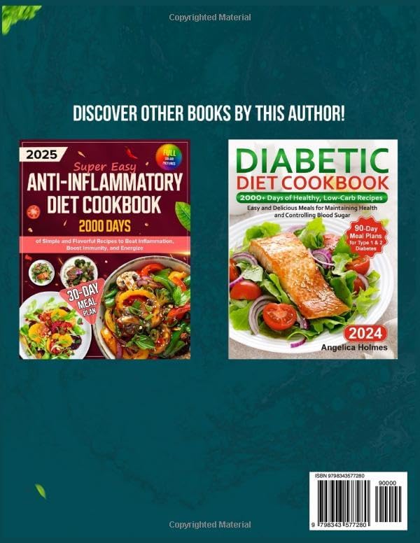 Super Easy Mediterranean Diet Cookbook for Beginners: 2000 Days of Quick and Tasty Recipes with a 30-Day Plan for Healthy Eating with Simple ... Mediterranean & Anti-Inflammatory Diets) by Angelica Holmes