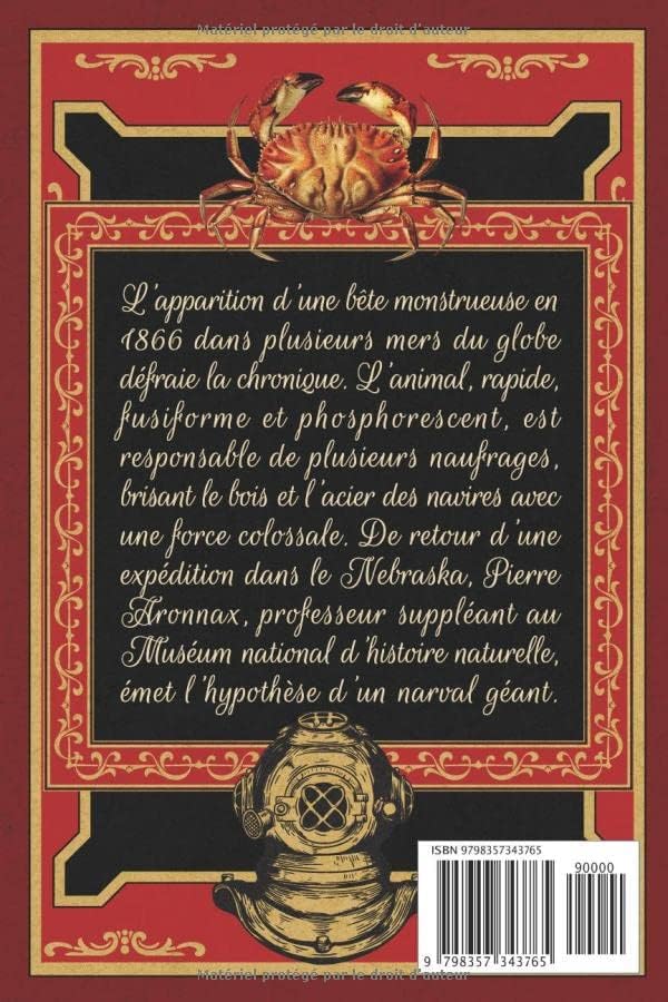 Vingt mille lieues sous les mers — Les voyages extraordinaires — édition intégrale et illustré (French Edition) by Jules Verne
