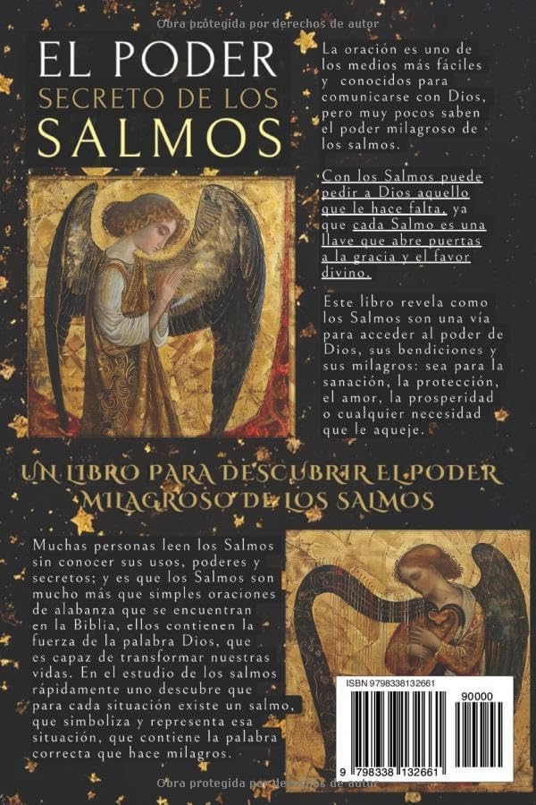 El Poder Secretos de los Salmos: La llave que abre la puerta a la gracia, la protección y el favor divino (Spanish Edition) by animatarot