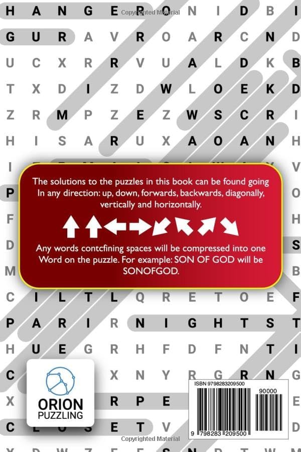 Big 2100+ Words, Word Search Large Print For Adults: Themed Word Find Puzzles Book For Seniors & Teens To Keep Mind Active, Fun Large Print Word Search With Solutions by Orion Puzzling