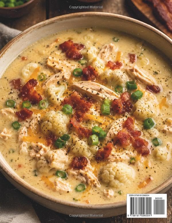The High Protein Soups Cookbook: 120 Hearty Bowls to Stay Full Longer, Build Strength, Support Healthy Eating, and Fuel Everyday Wellness (The Everyday High Protein Diet Cookbooks) by Melanie Shah
