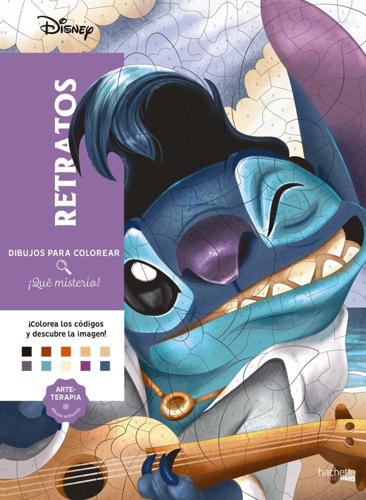 Dibujos para colorear, ¡qué misterio! Retratos by Varios autores