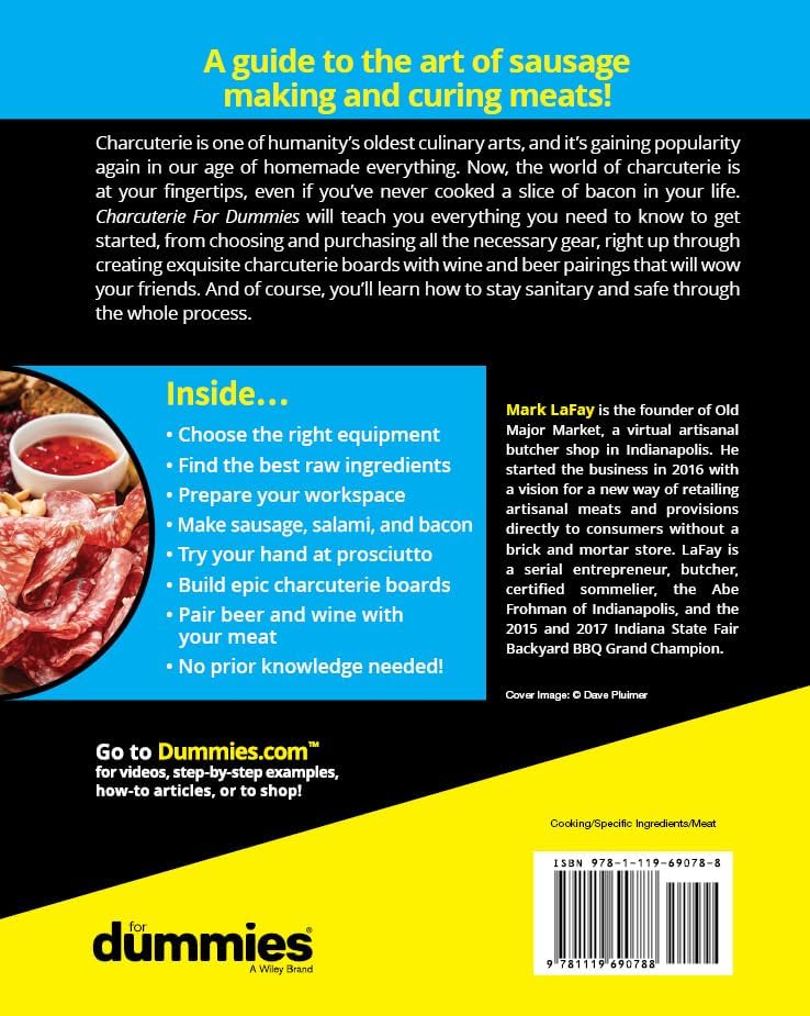 Charcuterie For Dummies by Mark LaFay