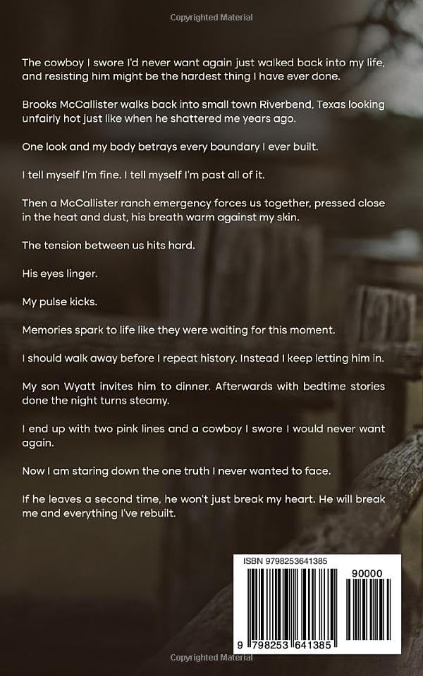 Brooks - Back In The Saddle: Enemies to Lovers, Small Town Ranch Romance (Book 1 of the McCallister Ranch Series) by Olivia Kay