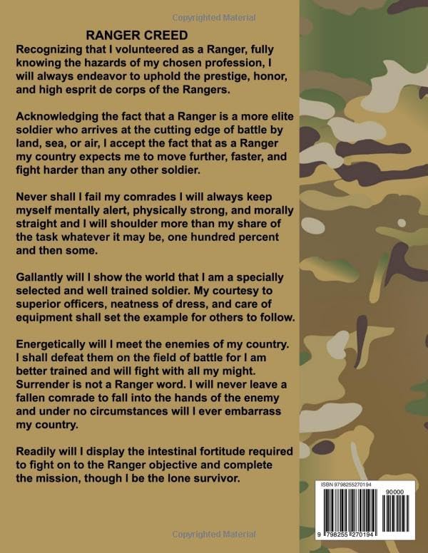 Ranger Handbook: TC 3.21-76, Sept 2025 Edition by Department of the Army