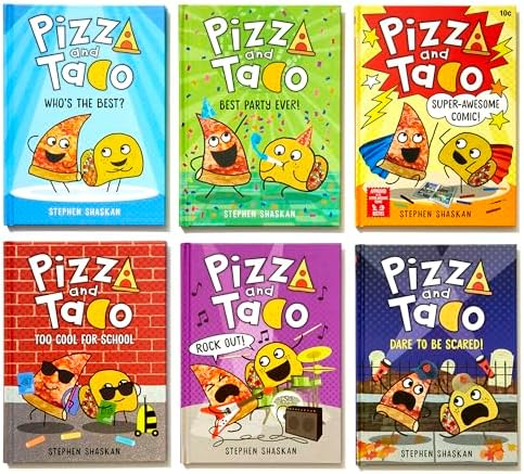 Pizza and Taco Lunch Special: 6-Book Boxed Set: Books 1-6 (A Graphic Novel Boxed Set) by Stephen Shaskan