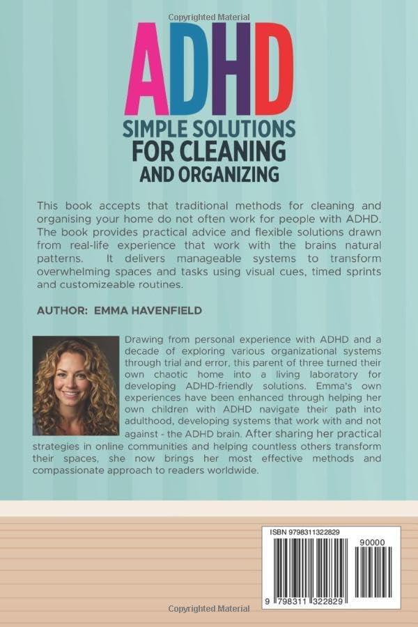 ADHD: Simple Solutions for Cleaning and Organizing (Adult ADHD - Living Differently) by Emma Havenfield