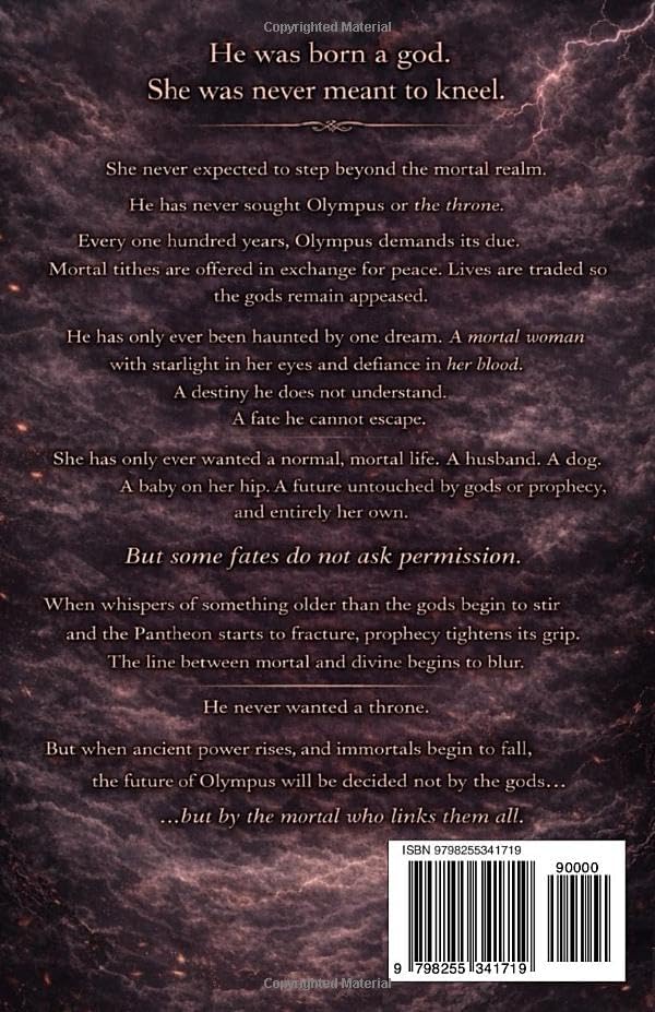 Crimson God: A Dark Romantasy of Gods, Fate, and Forbidden Desire by Kris Tucker