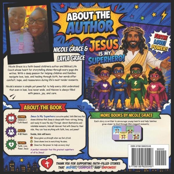 Jesus is My Superhero by Nicole Grace