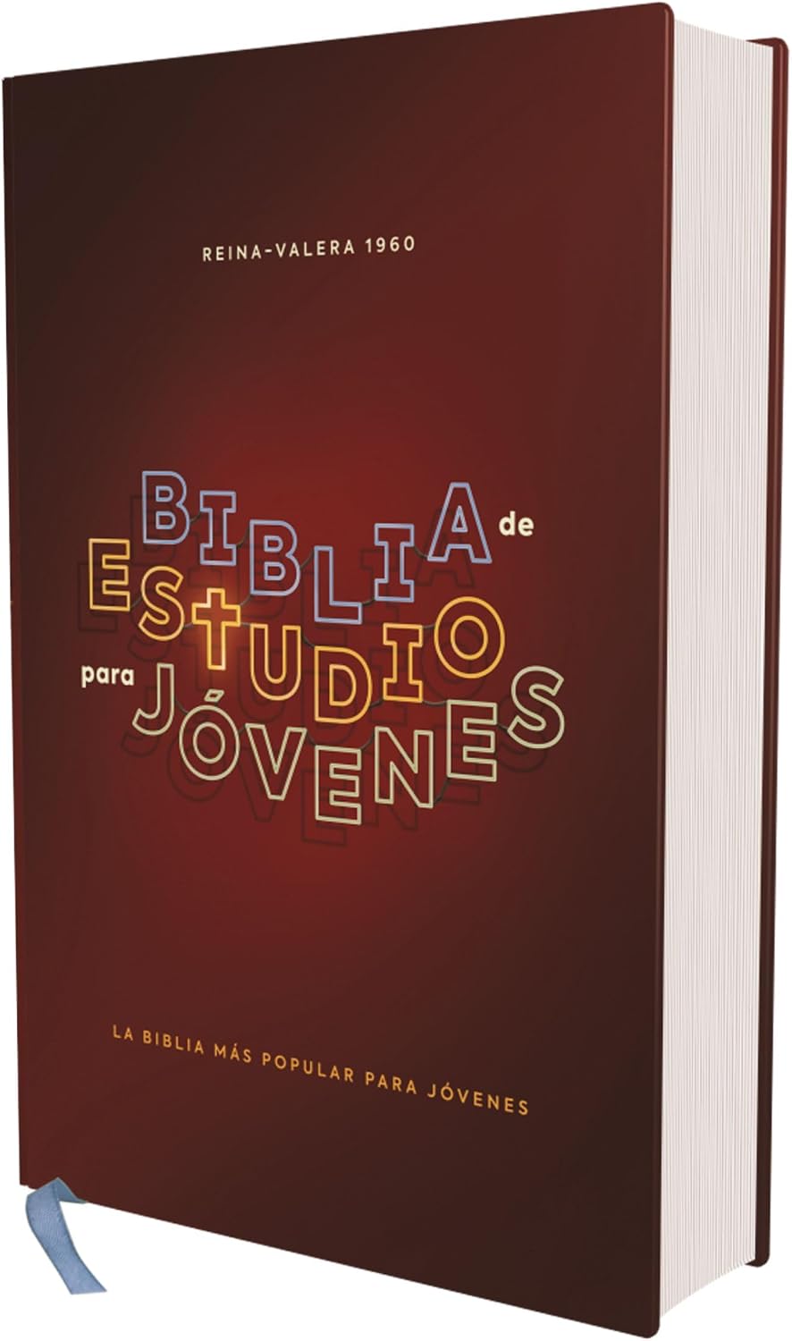 RVR60, Biblia de Estudio para Jóvenes Adolescentes, Tapa dura, Palabras de Jesús en Rojo, Comfort Print (Spanish Edition) by Vida
