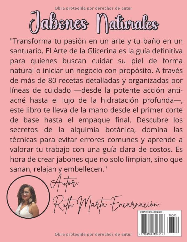 Elaboracion de Jabones Naturales para Emprender (Spanish Edition) by RUTH MARTHA ENCARNACION DE VALENZUELA