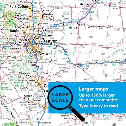 Rand McNally 2027 Easy to Read Midsize Road Atlas by Rand McNally