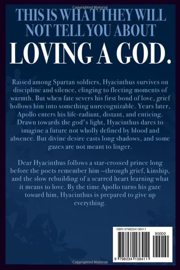 Dear Hyacinthus: A Novel by Sophia G. Ammari