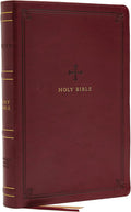 NRSV Large Print Standard Catholic Bible, Red Leathersoft (Comfort Print, Holy Bible, Complete Catholic Bible, NRSV CE): Holy Bible by Catholic Bible Press