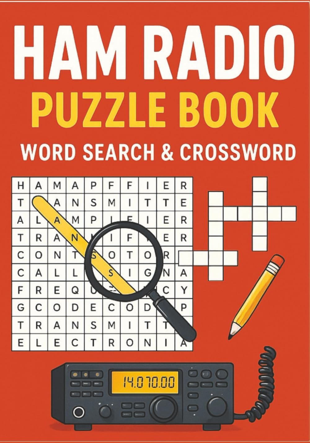 Ham Radio Puzzle Book: Ham Radio Puzzle Book: Engaging Word Searches and Crosswords for Hams by TinkerHut Publishing