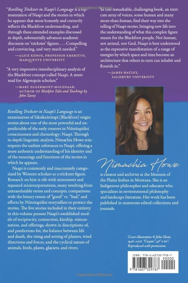 Retelling Trickster in Naapi’s Language by Nimachia Howe
