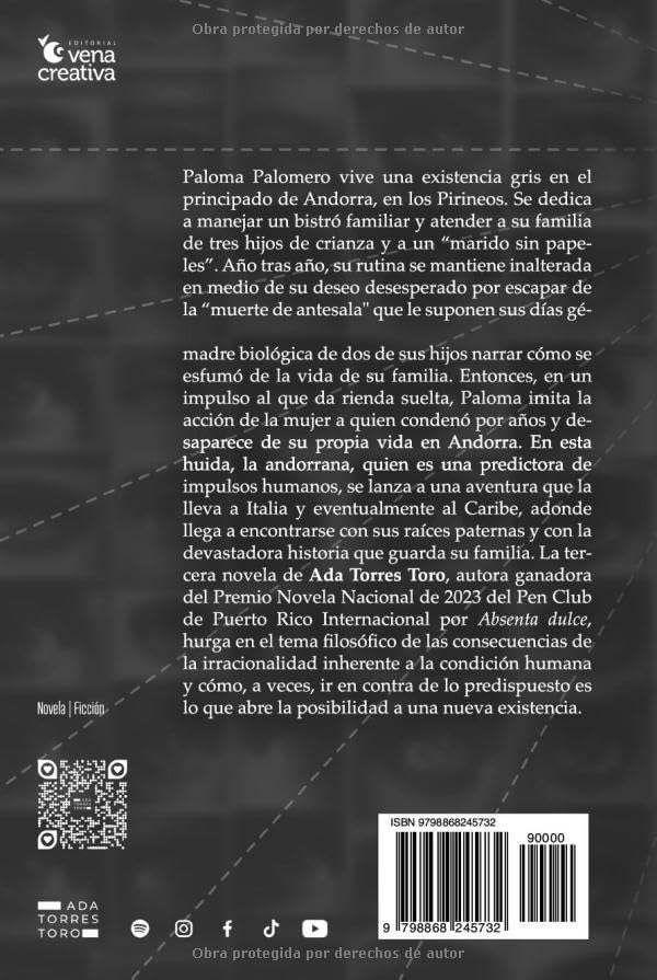 Paloma Palomero (Spanish Edition) by Ada Torres Toro