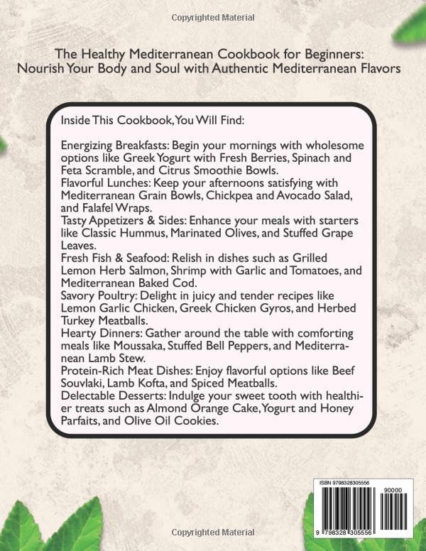 The Healthy Mediterranean Cookbook for Beginners: 100 Healthy and Budget-Friendly Mouthwatering Mediterranean Diet Dish by Martha Maria