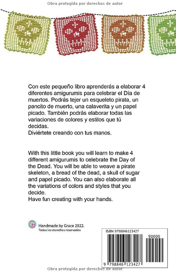 Tejiendo Amigurumis "Día de Muertos" (Crochet amigurumi) (Spanish Edition) by Handmade by Grace