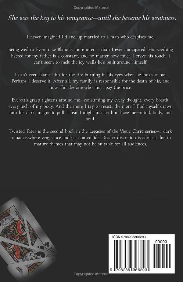 Twisted Fates: An Enemies to Lovers Romance (Legacies of the Vieux Carré) by Kennedy Slope